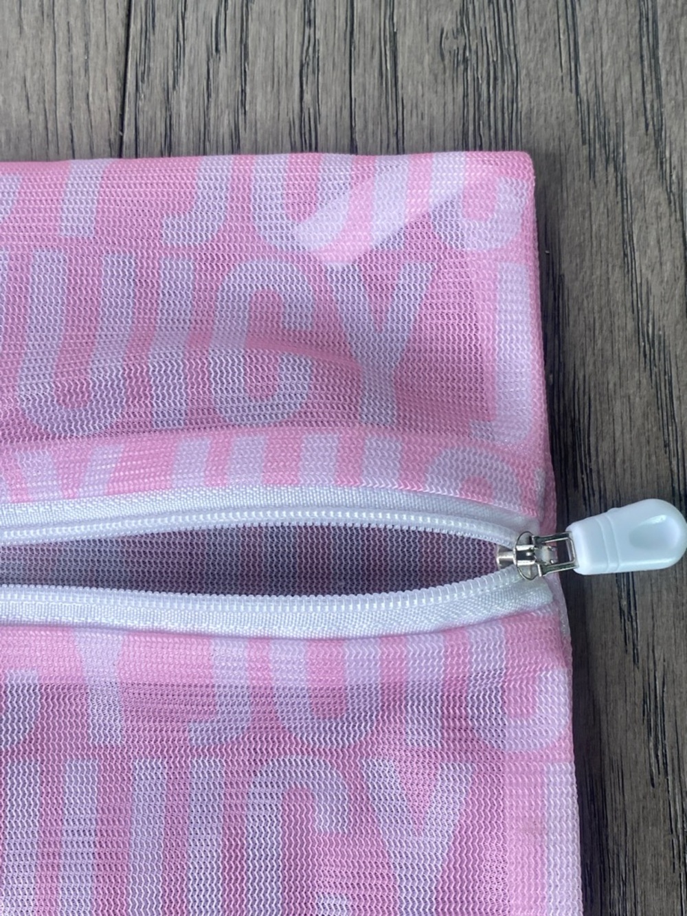 Juicy Couture Pink Logo Cosmetic Pouch with Crest - 11x14.5” - Picture 5 of 11